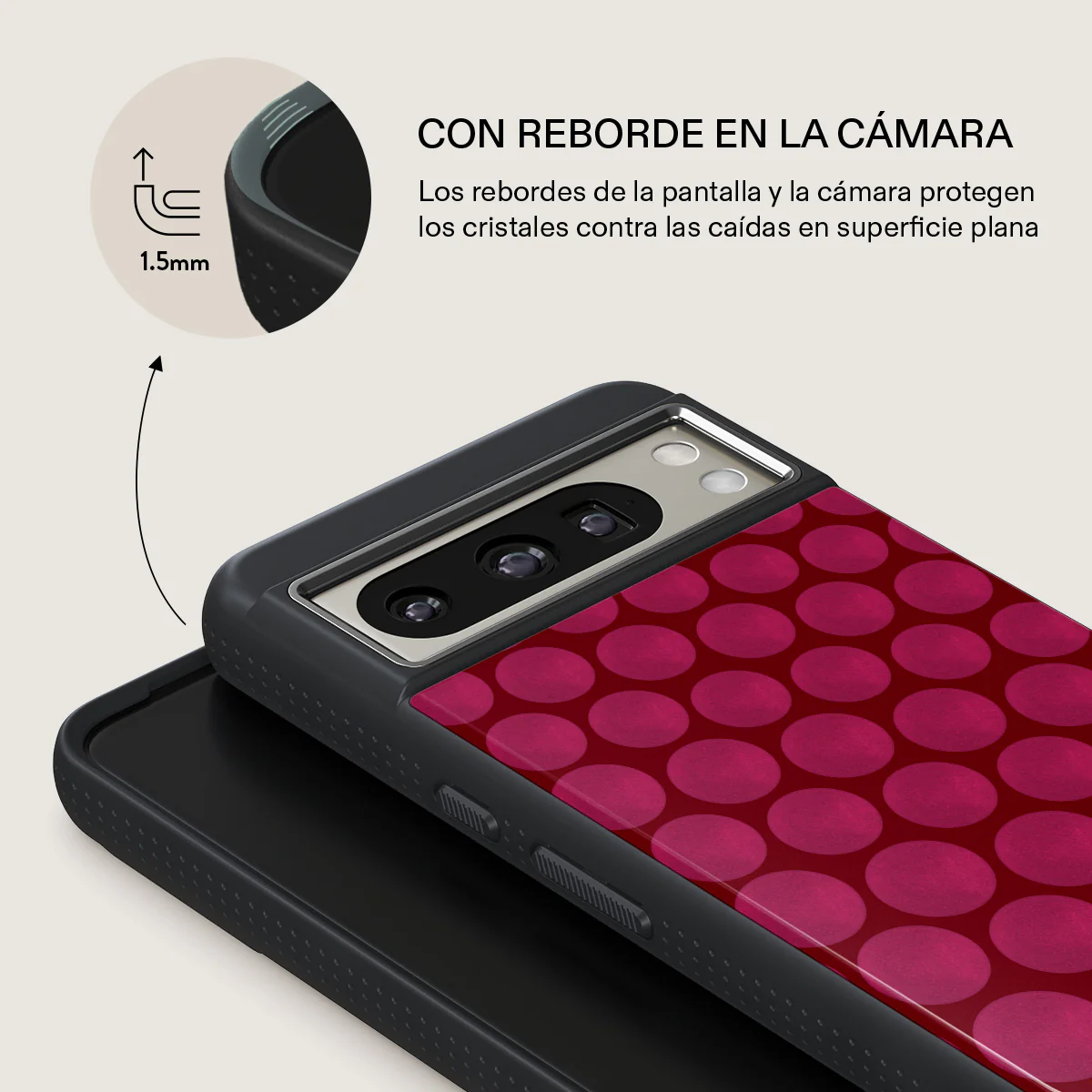 Reset Button - Google Pixel 8 Pro Funda - Image 15