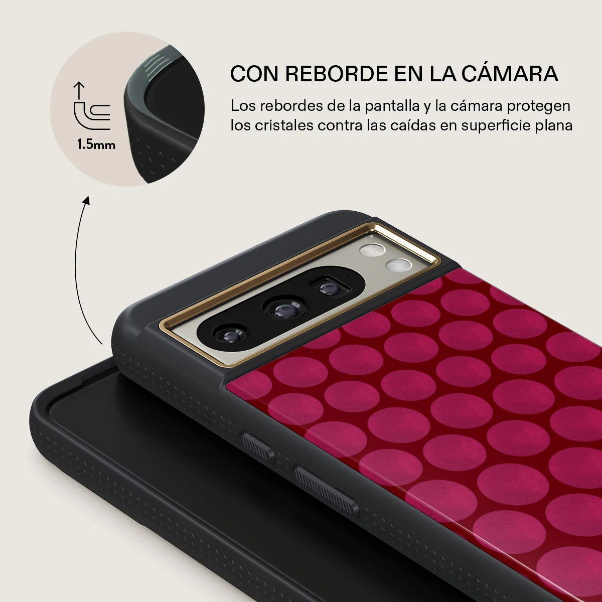 Reset Button - Google Pixel 8 Pro Funda - Image 8