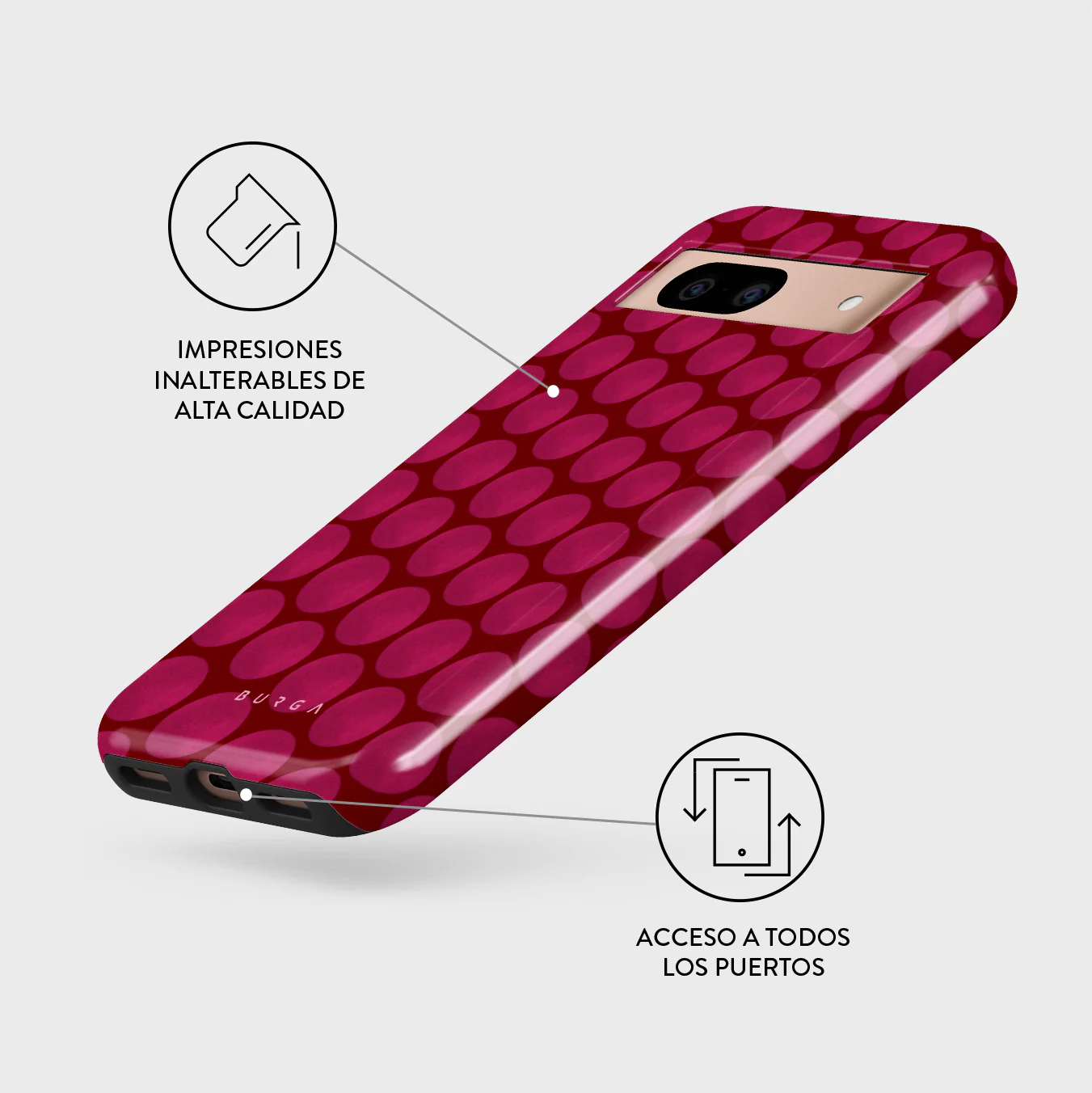 Reset Button - Google Pixel 8a Funda - Image 3