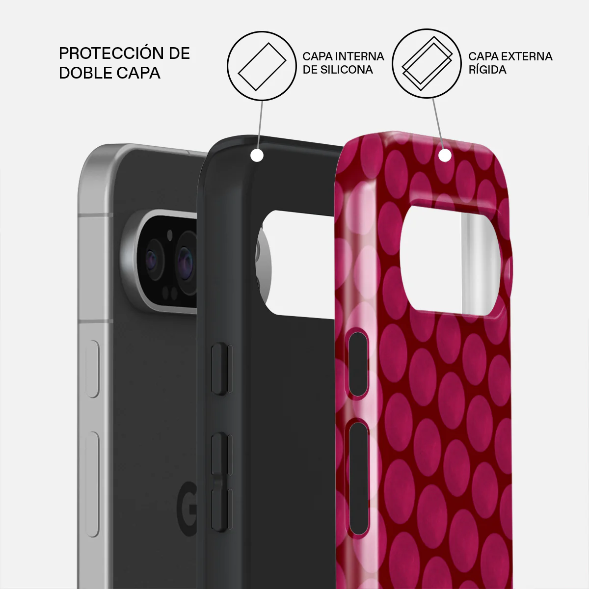 Reset Button - Google Pixel 9 Pro XL Funda - Image 2