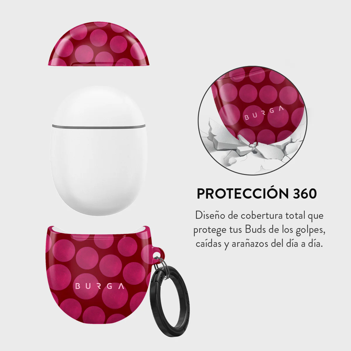 Reset Button - Google Pixel Buds Pro Funda - Image 2