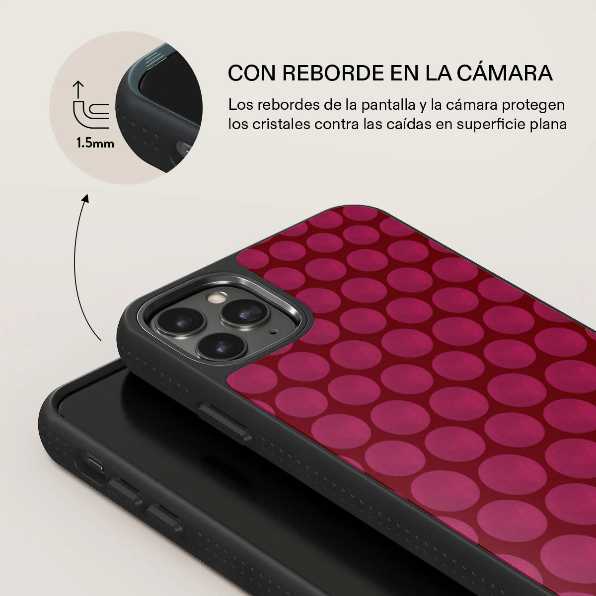Reset Button - iPhone 11 Pro Funda - Image 19