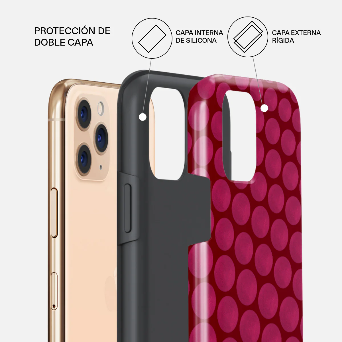 Reset Button - iPhone 11 Pro Max Funda - Image 6