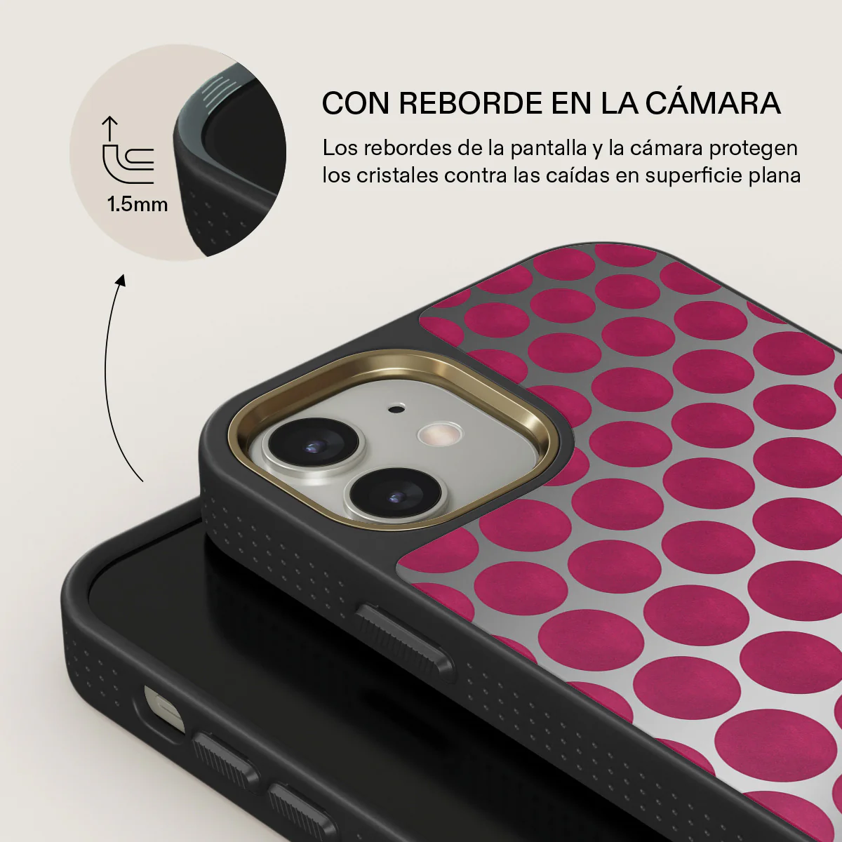 Reset Button - iPhone 12 Funda - Image 23