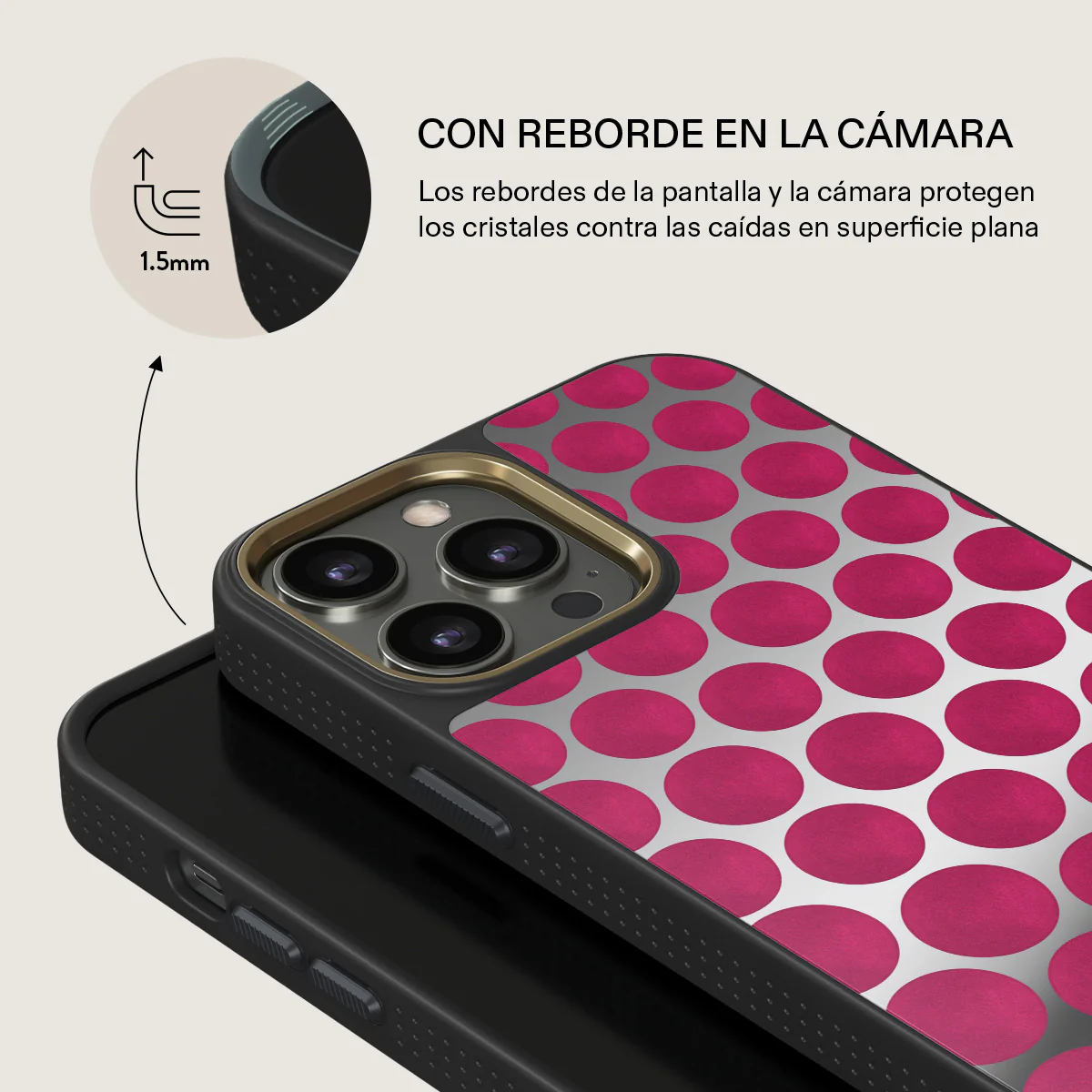 Reset Button - iPhone 12 Pro Funda - Image 23