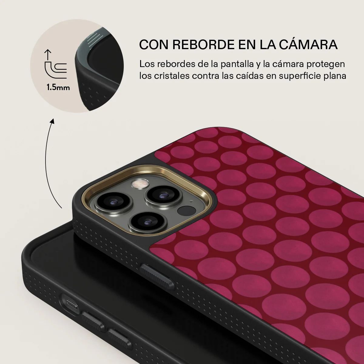 Reset Button - iPhone 12 Pro Max Funda - Image 12