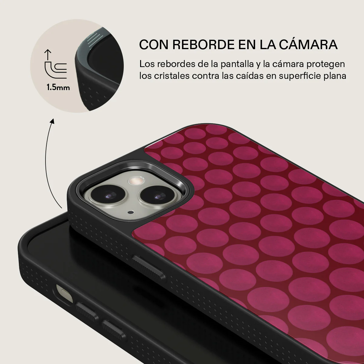 Reset Button - iPhone 13 Funda - Image 15