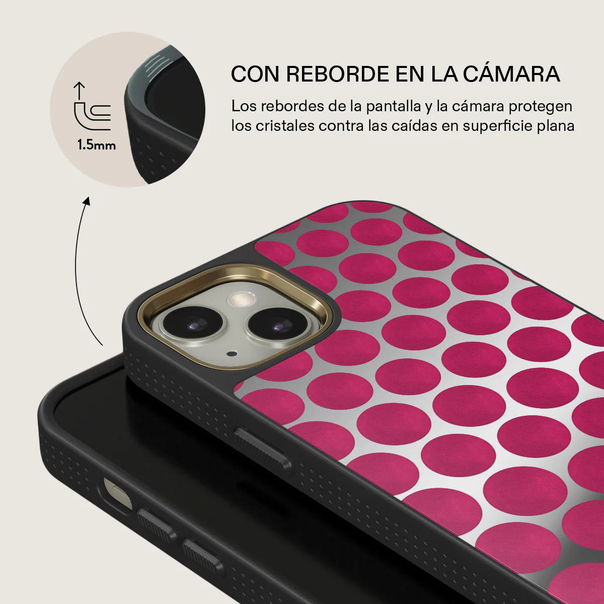 Reset Button - iPhone 13 Funda - Image 23