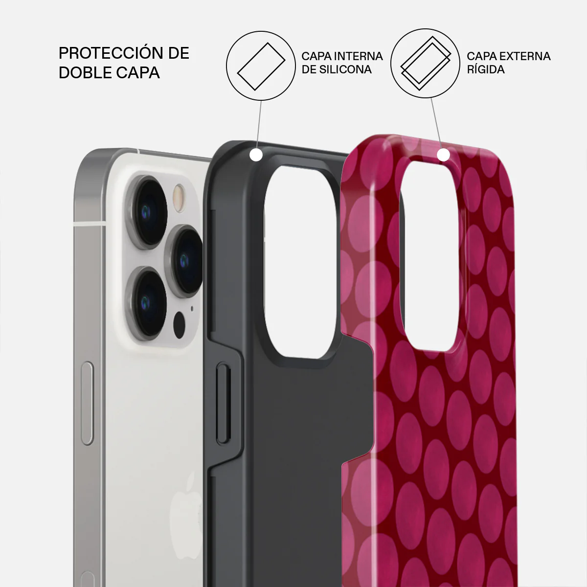 Reset Button - iPhone 13 Pro Funda - Image 2