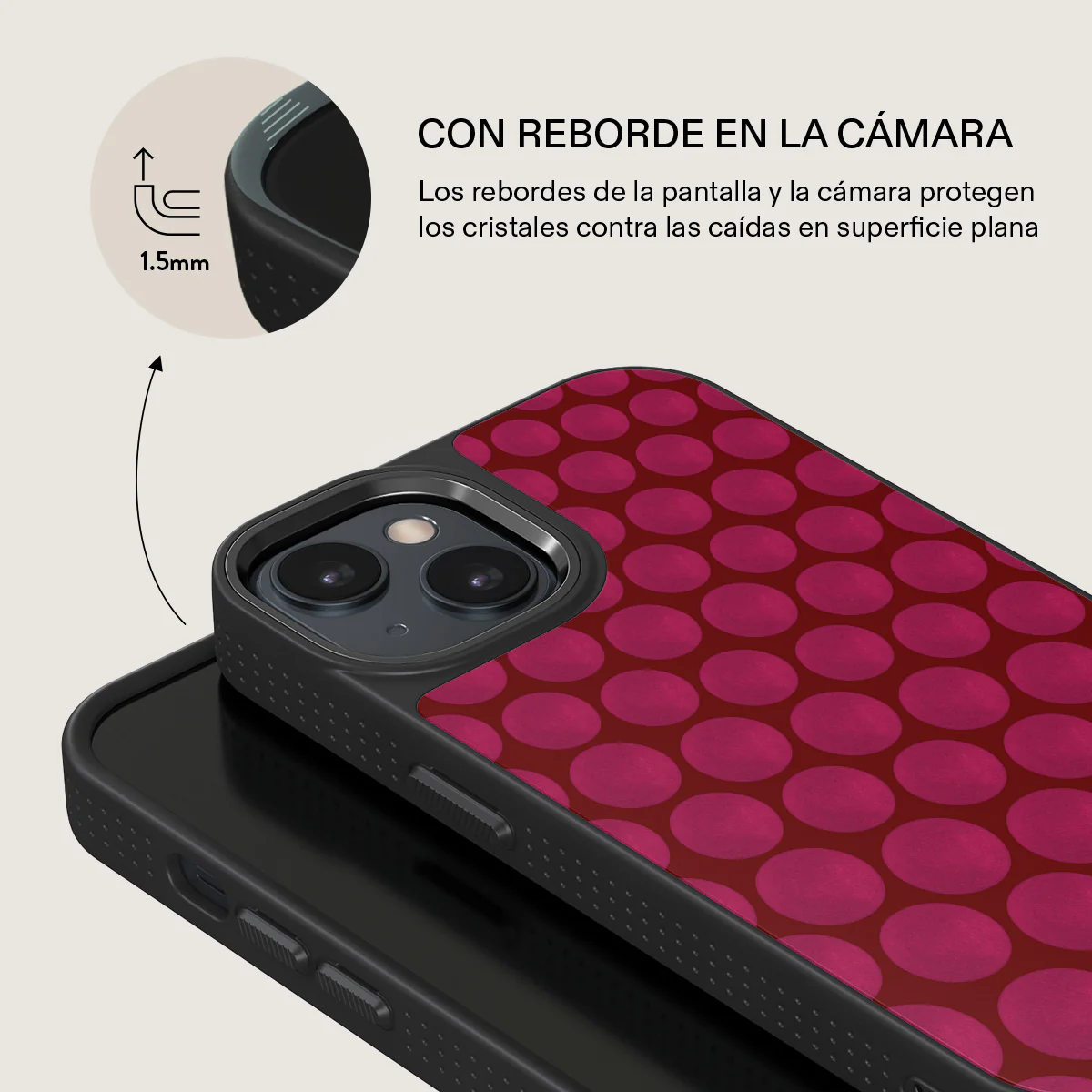 Reset Button - iPhone 14 Plus Funda - Image 15