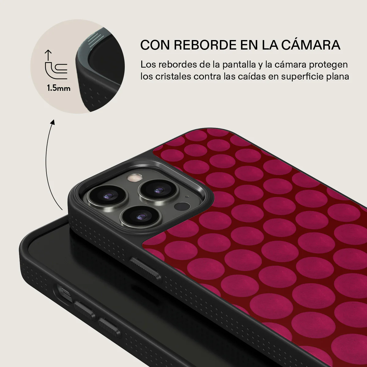 Reset Button - iPhone 14 Pro Funda - Image 15