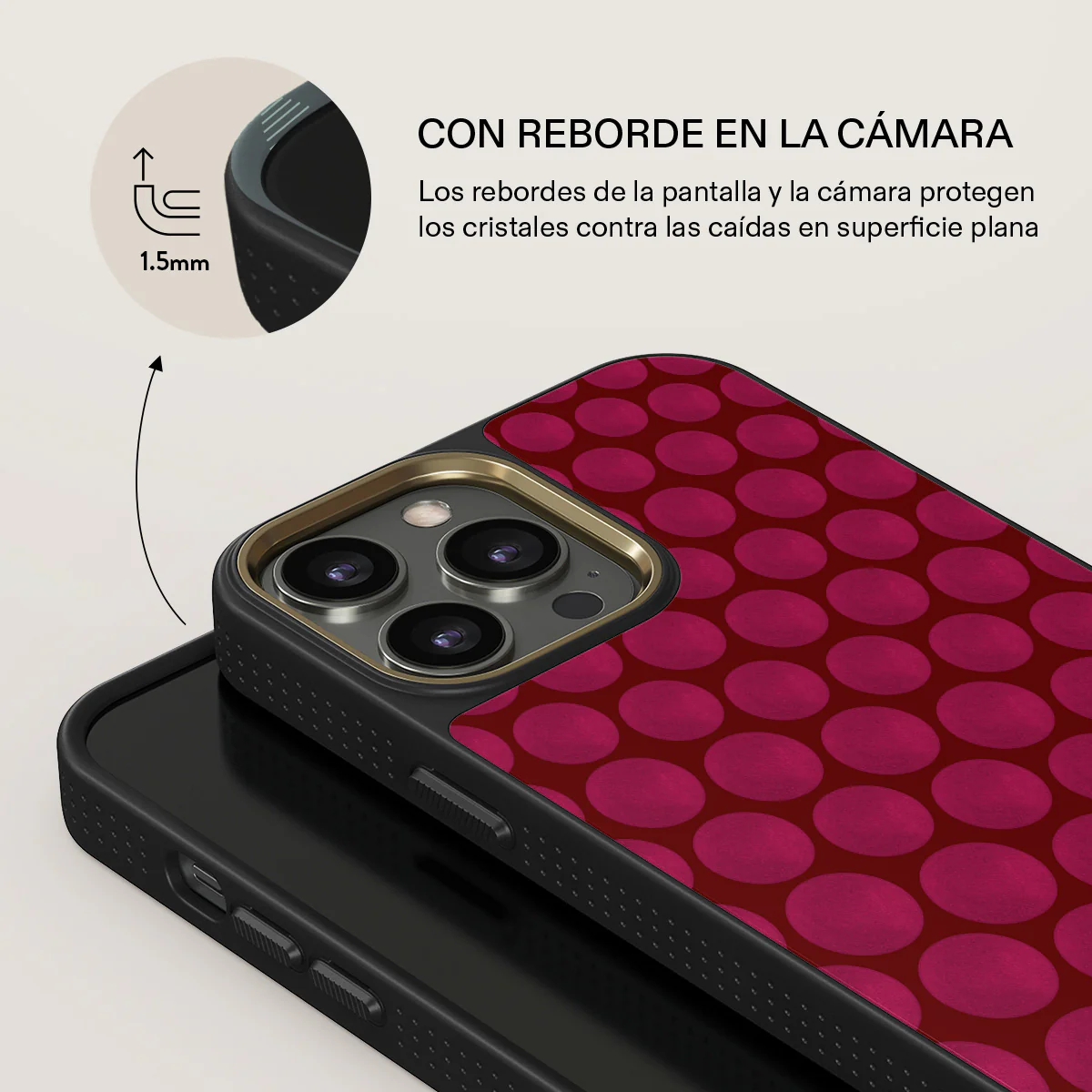 Reset Button - iPhone 14 Pro Funda - Image 8