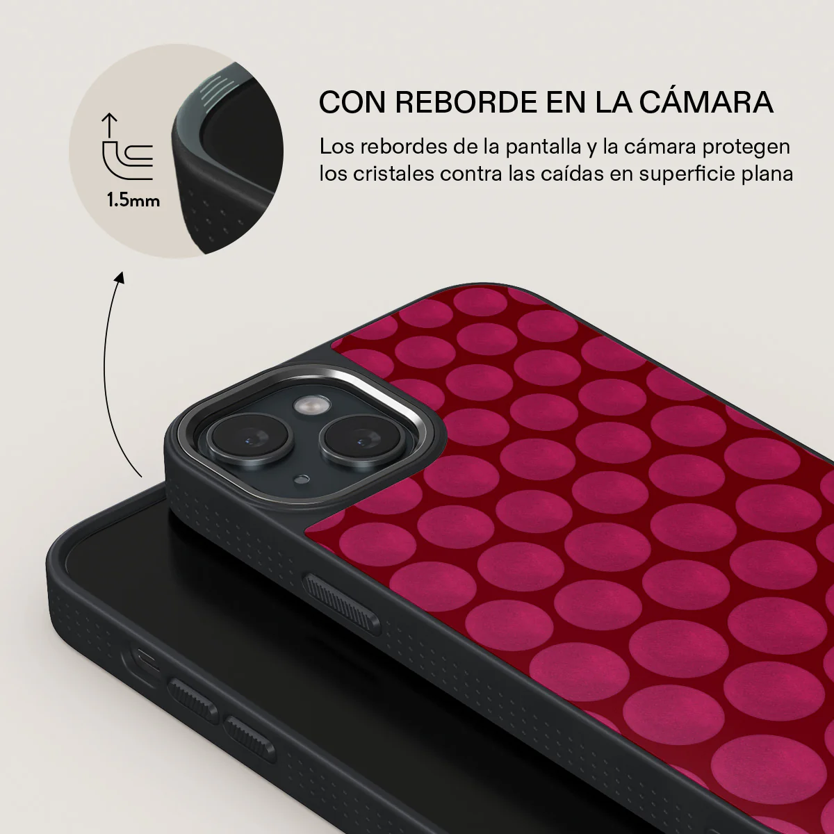 Reset Button - iPhone 15 Funda - Image 15