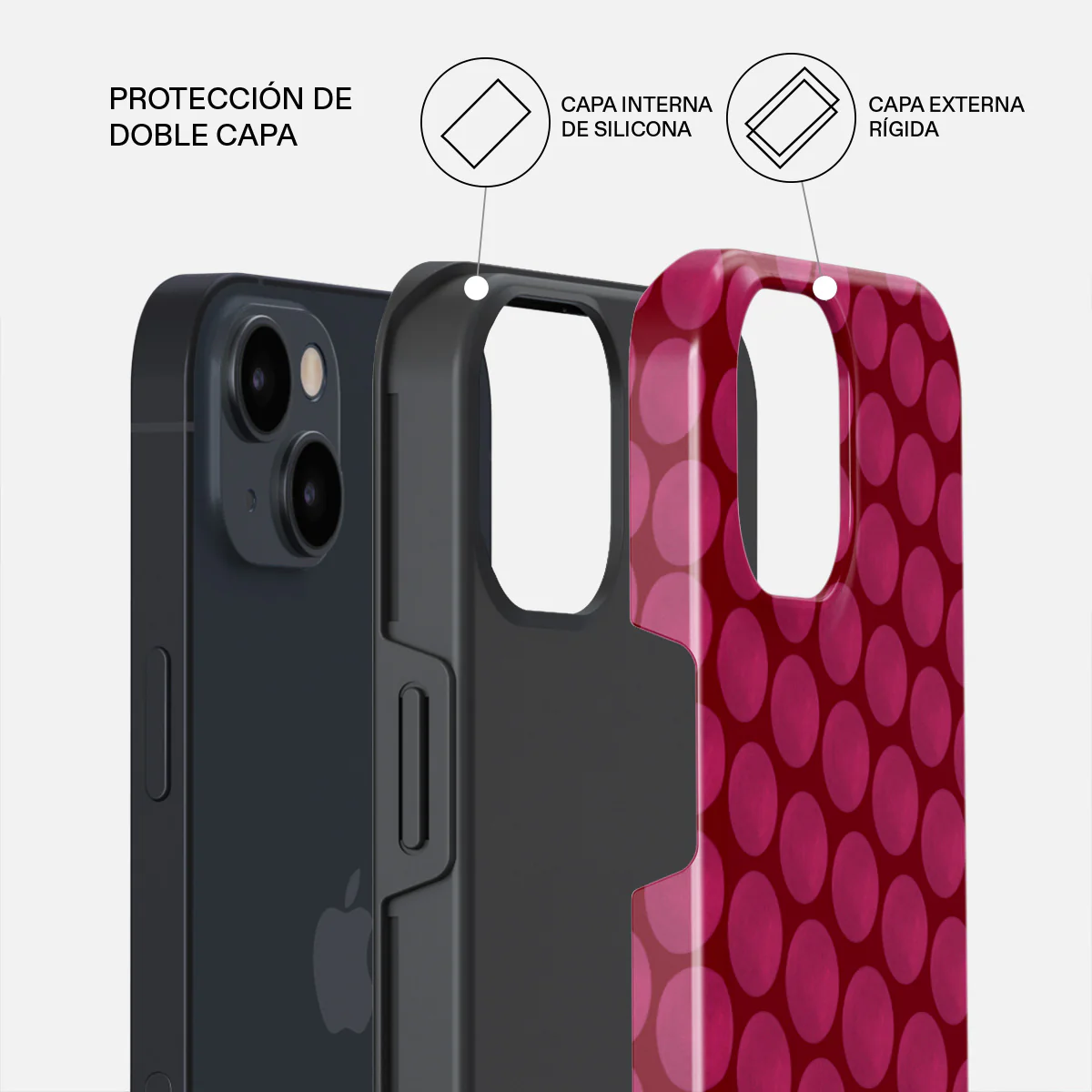 Reset Button - iPhone 15 Funda - Image 2