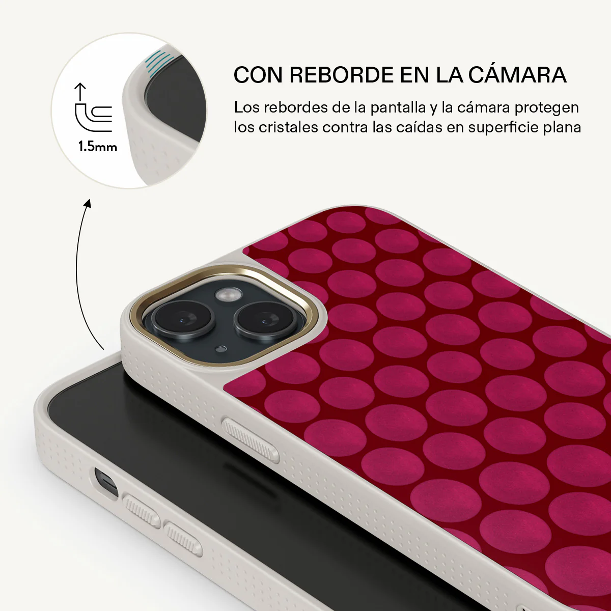 Reset Button - iPhone 15 Plus Funda - Image 22