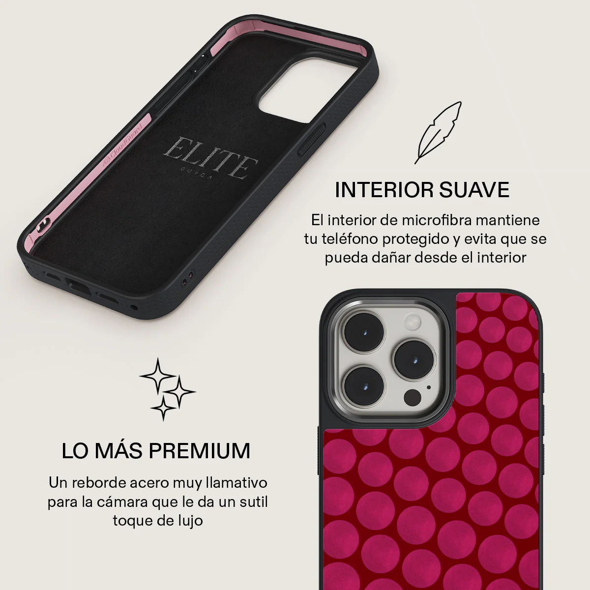 Reset Button - iPhone 15 Pro Funda - Image 17