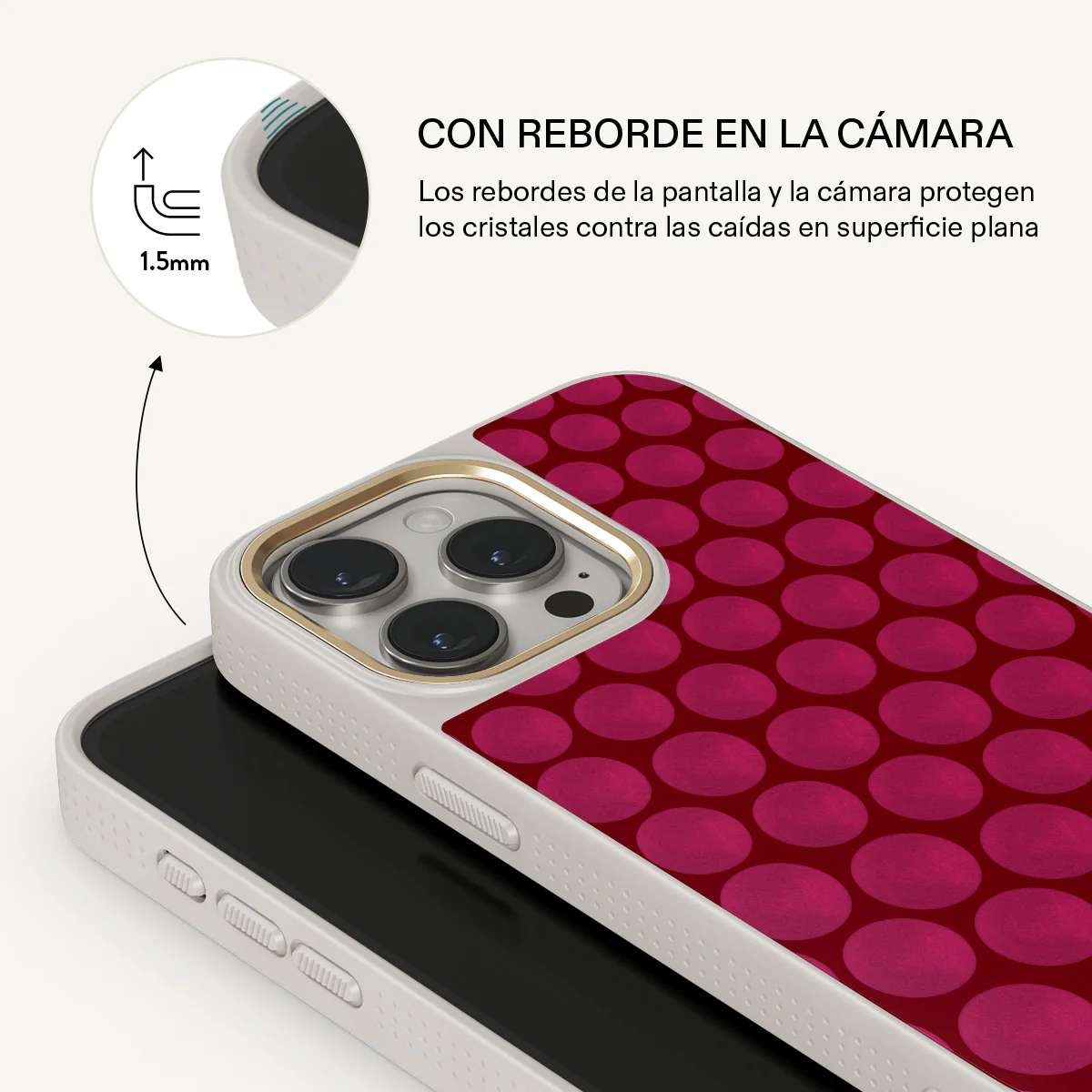 Reset Button - iPhone 15 Pro Funda - Image 22