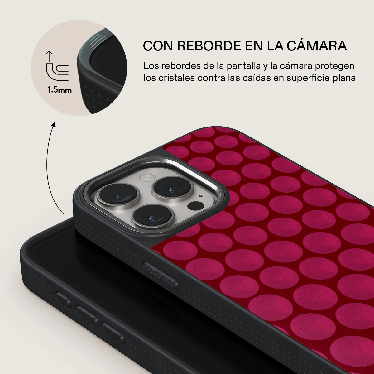 Reset Button - iPhone 15 Pro Max Funda - Image 15