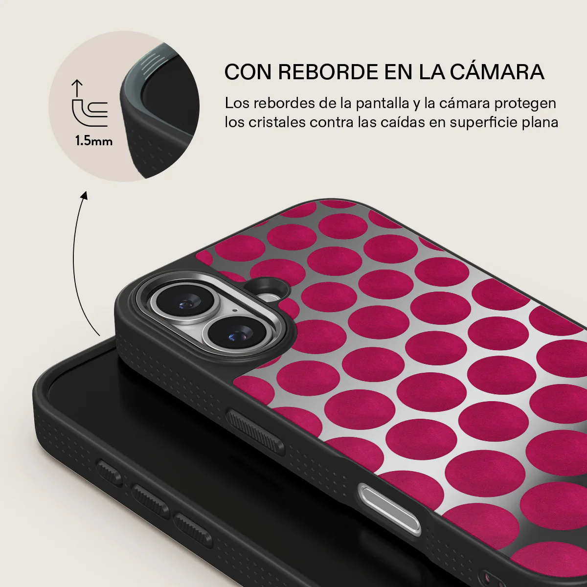 Reset Button - iPhone 16 Funda - Image 39