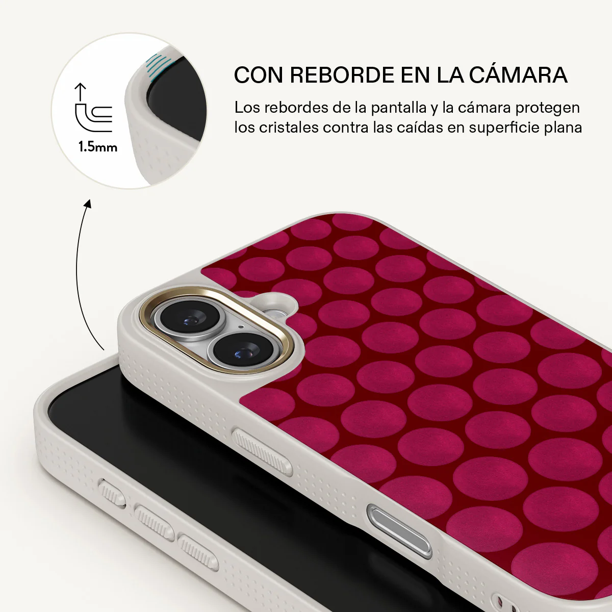 Reset Button - iPhone 16 Plus Funda - Image 23