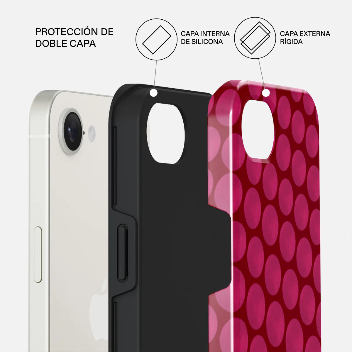 Reset Button - iPhone 16e Funda - Image 2