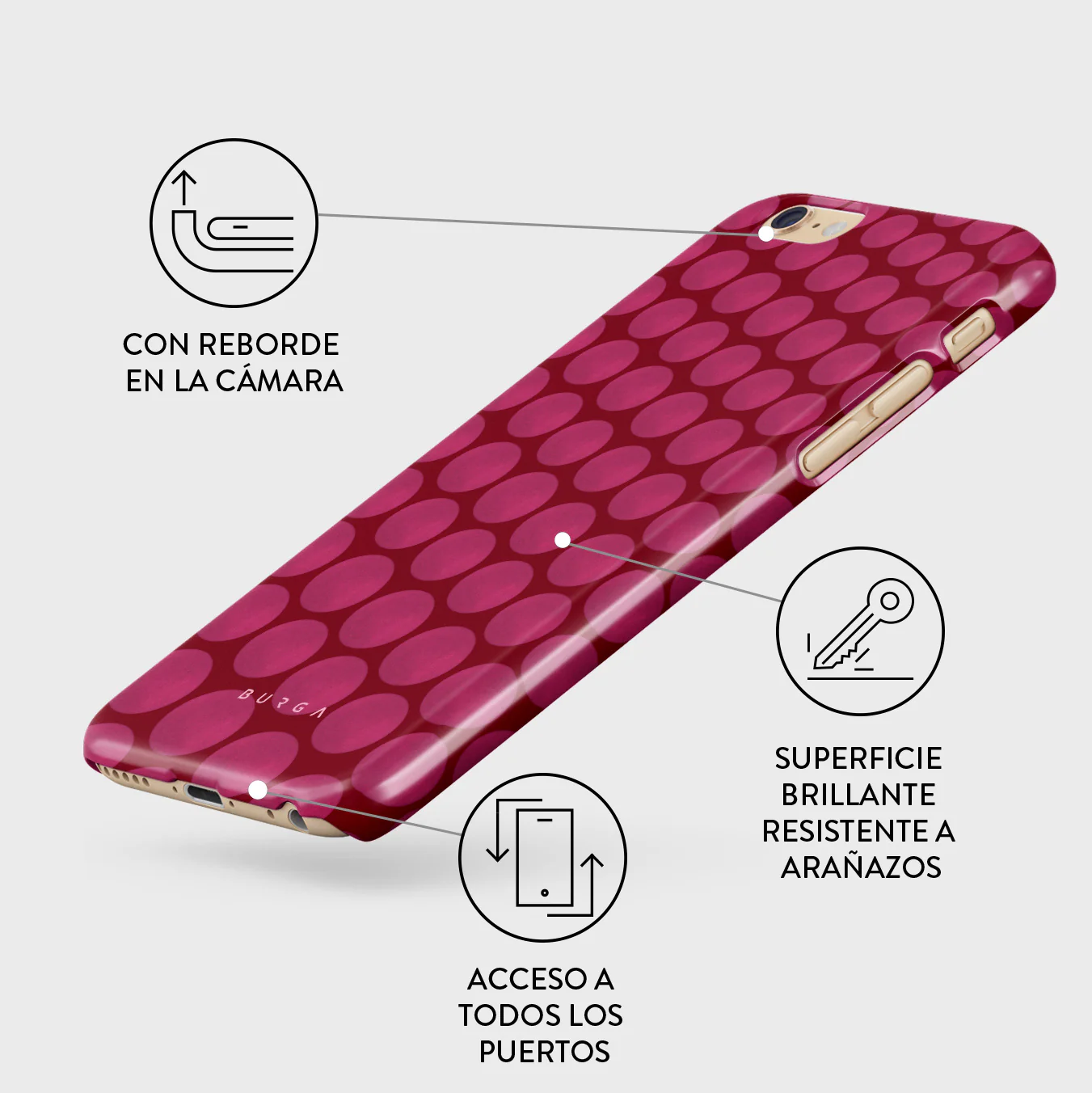 Reset Button - iPhone 6 / 6S Funda - Image 3