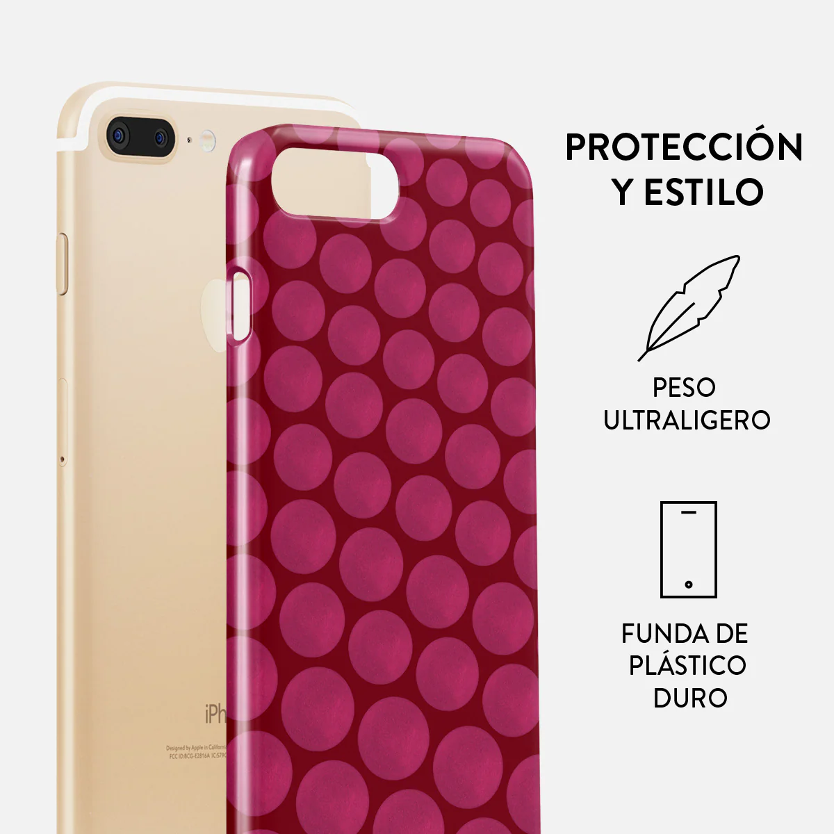 Reset Button - iPhone 7 Plus / 8 Plus Funda - Image 2