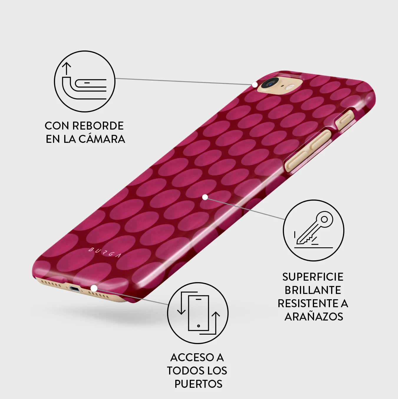 Reset Button - iPhone SE (2020) Funda - Image 3