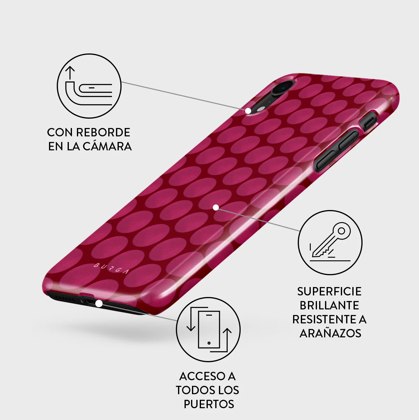 Reset Button - iPhone XR Funda - Image 3