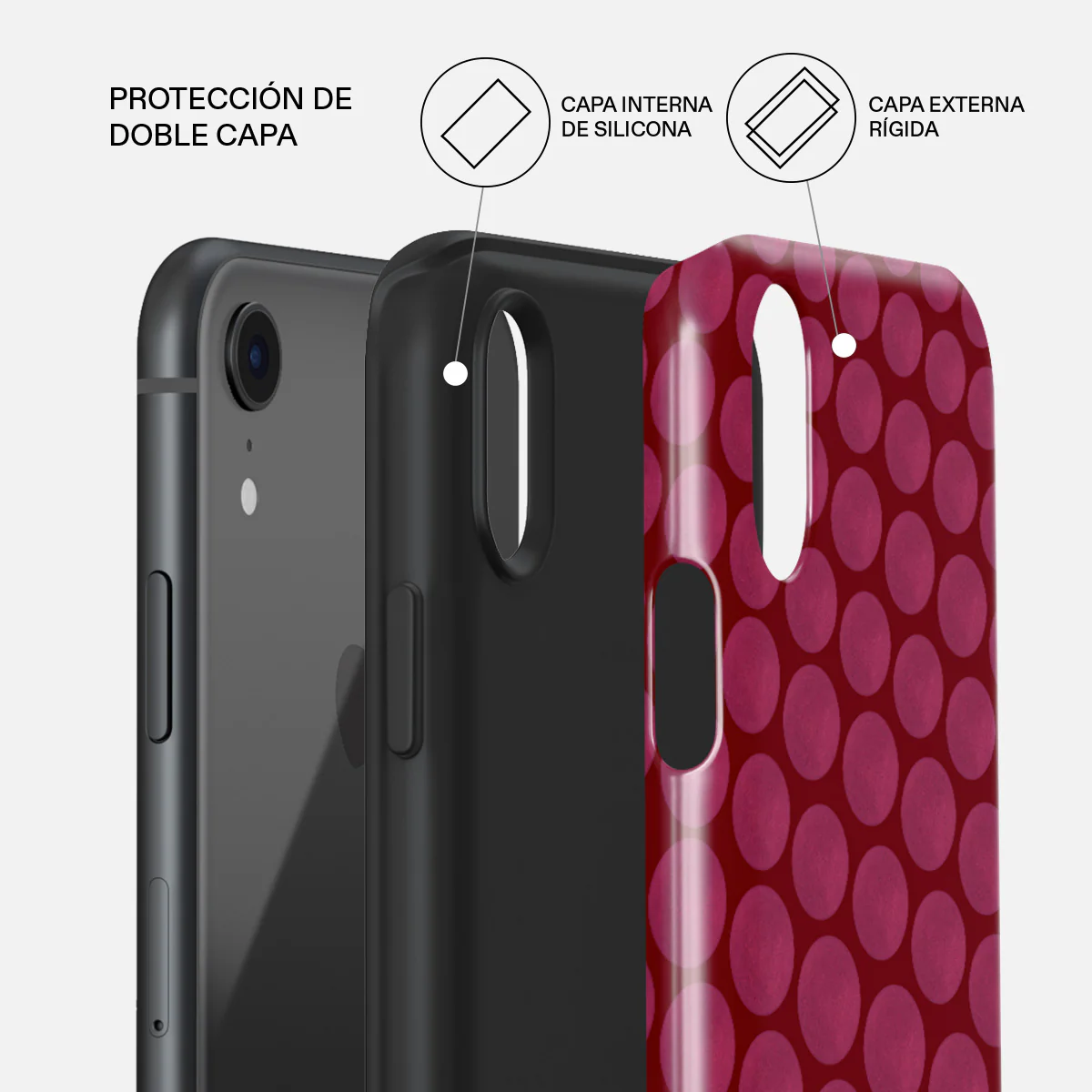 Reset Button - iPhone XR Funda - Image 6