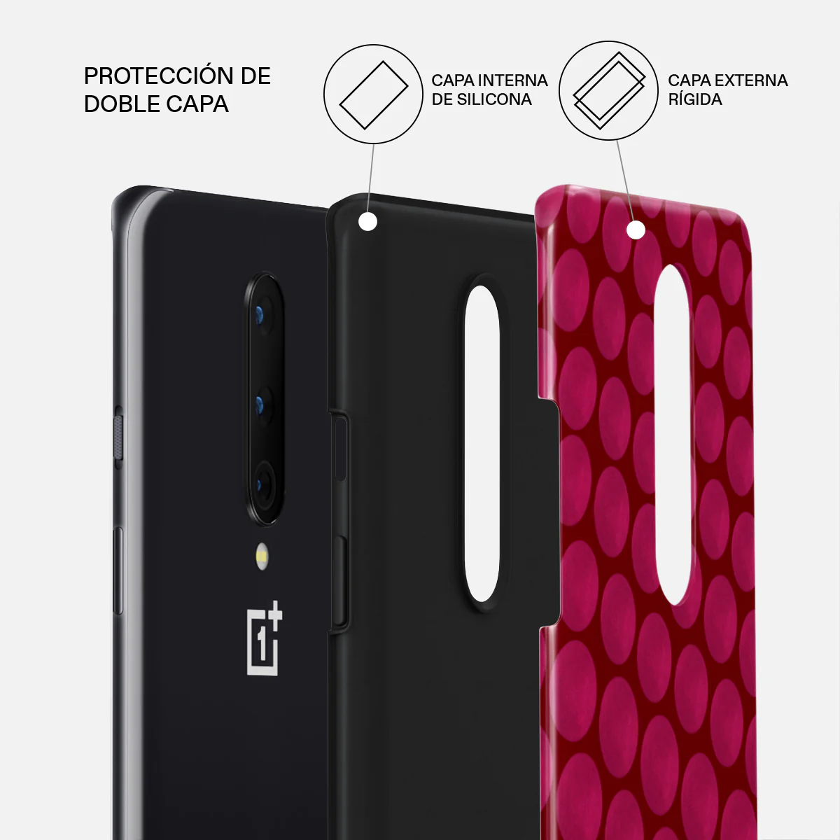 Reset Button - OnePlus 8 Funda - Image 2