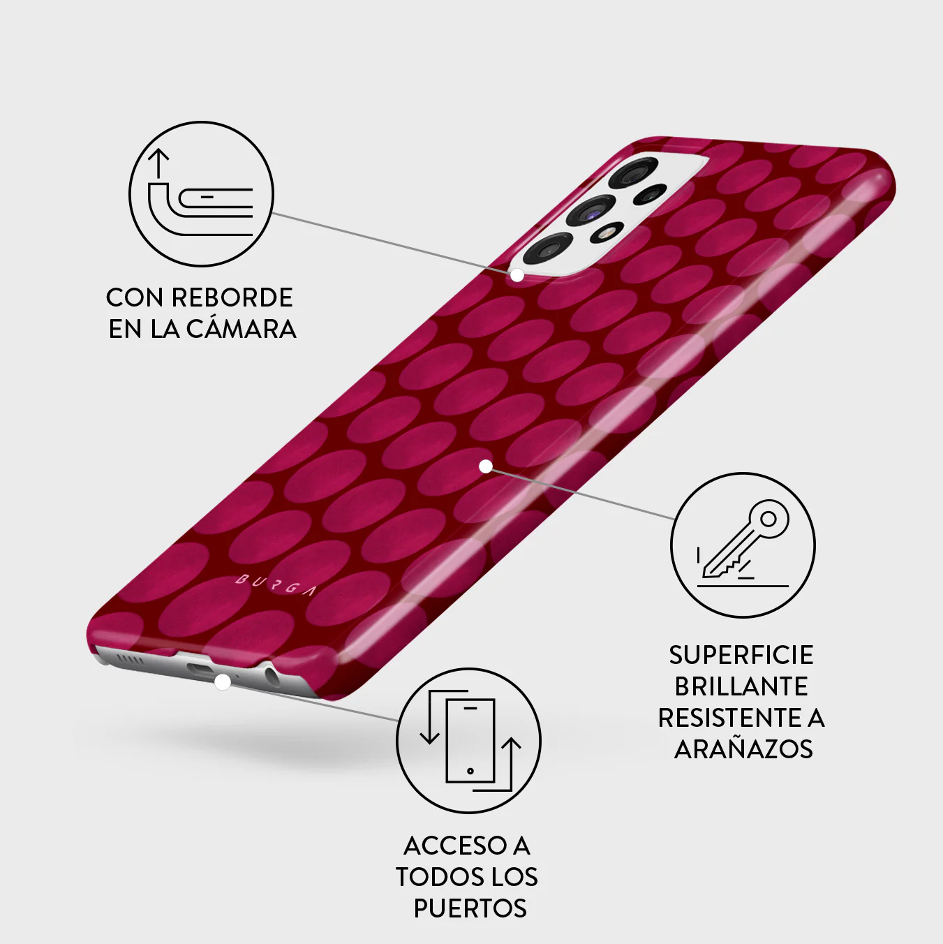 Reset Button - Samsung Galaxy A72 4G / 5G Funda - Image 3