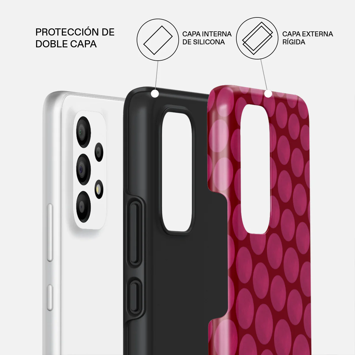 Reset Button - Samsung Galaxy A73 Funda - Image 2