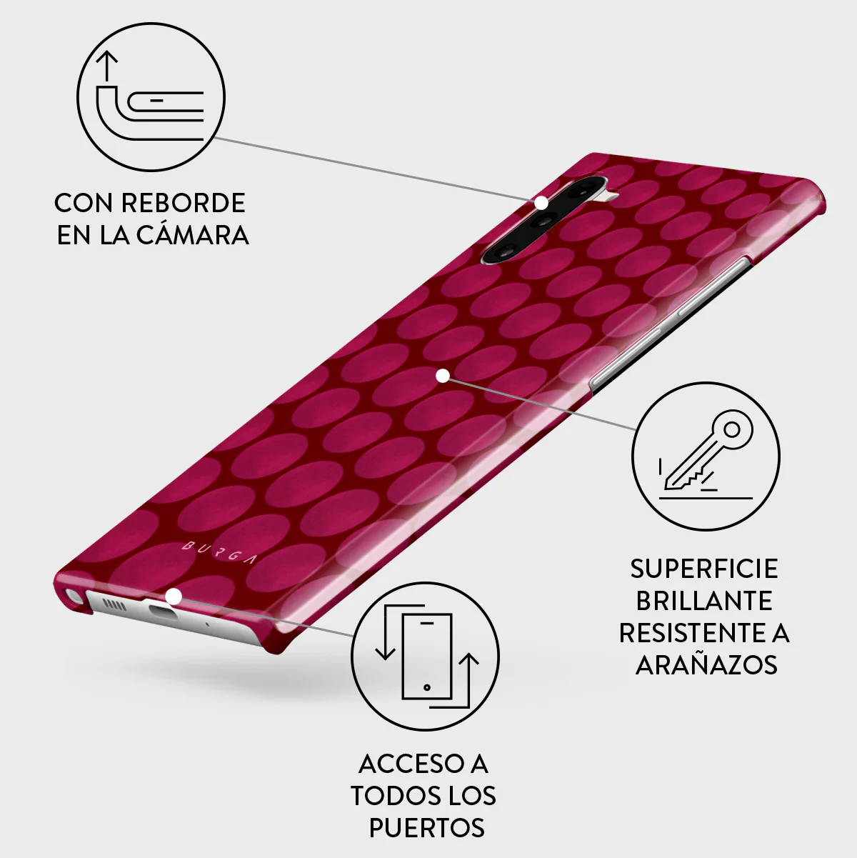 Reset Button - Samsung Galaxy Note 10 Funda - Image 3