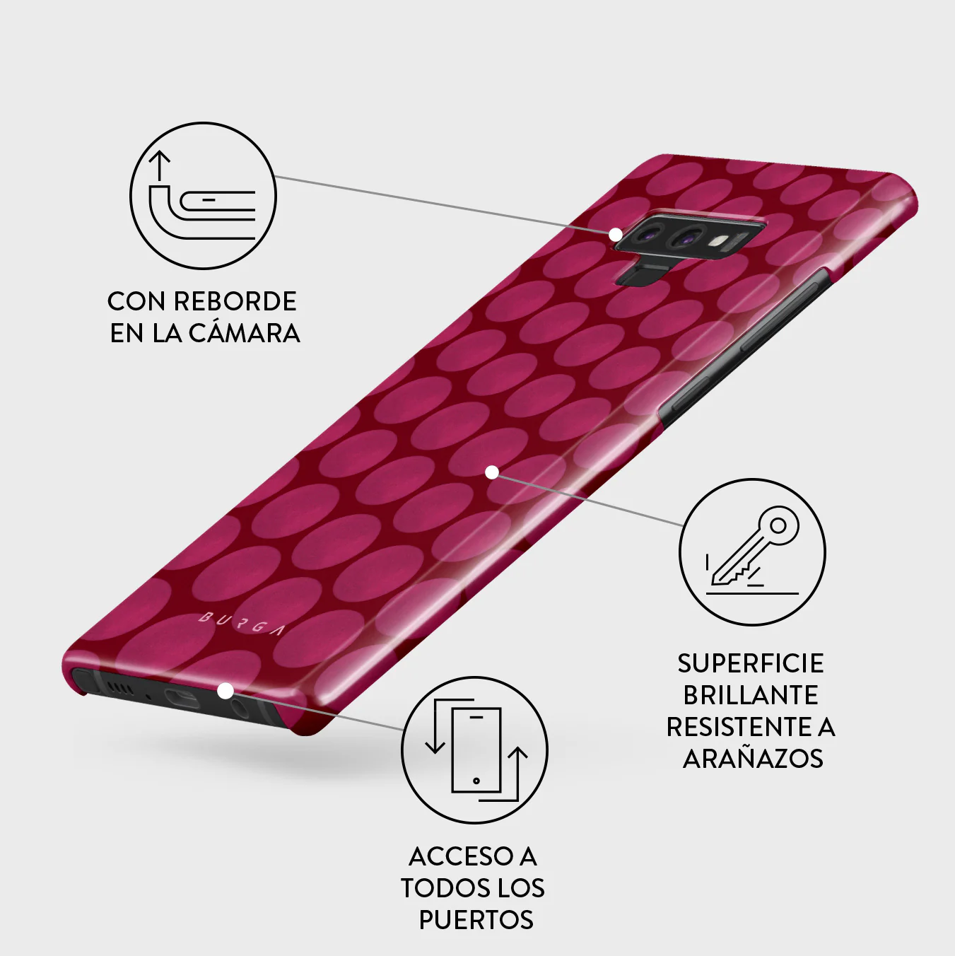 Reset Button - Samsung Galaxy Note 9 Funda - Image 3