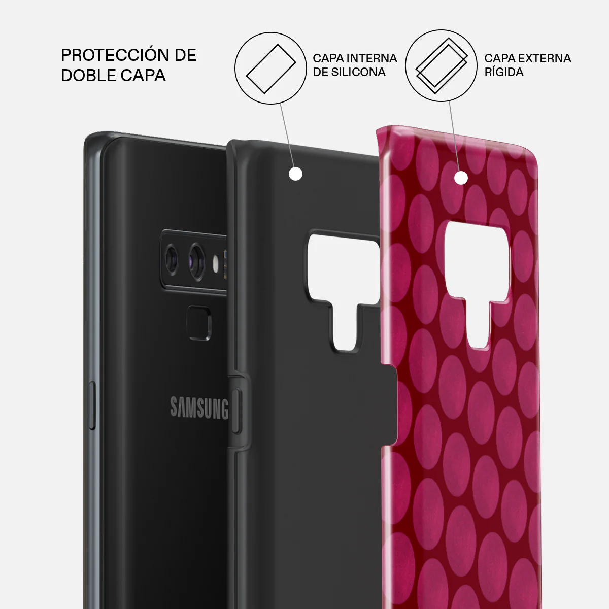 Reset Button - Samsung Galaxy Note 9 Funda - Image 6