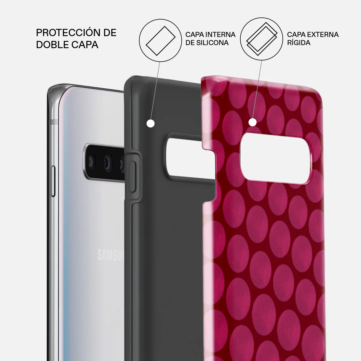 Reset Button - Samsung Galaxy S10 Plus Funda - Image 6