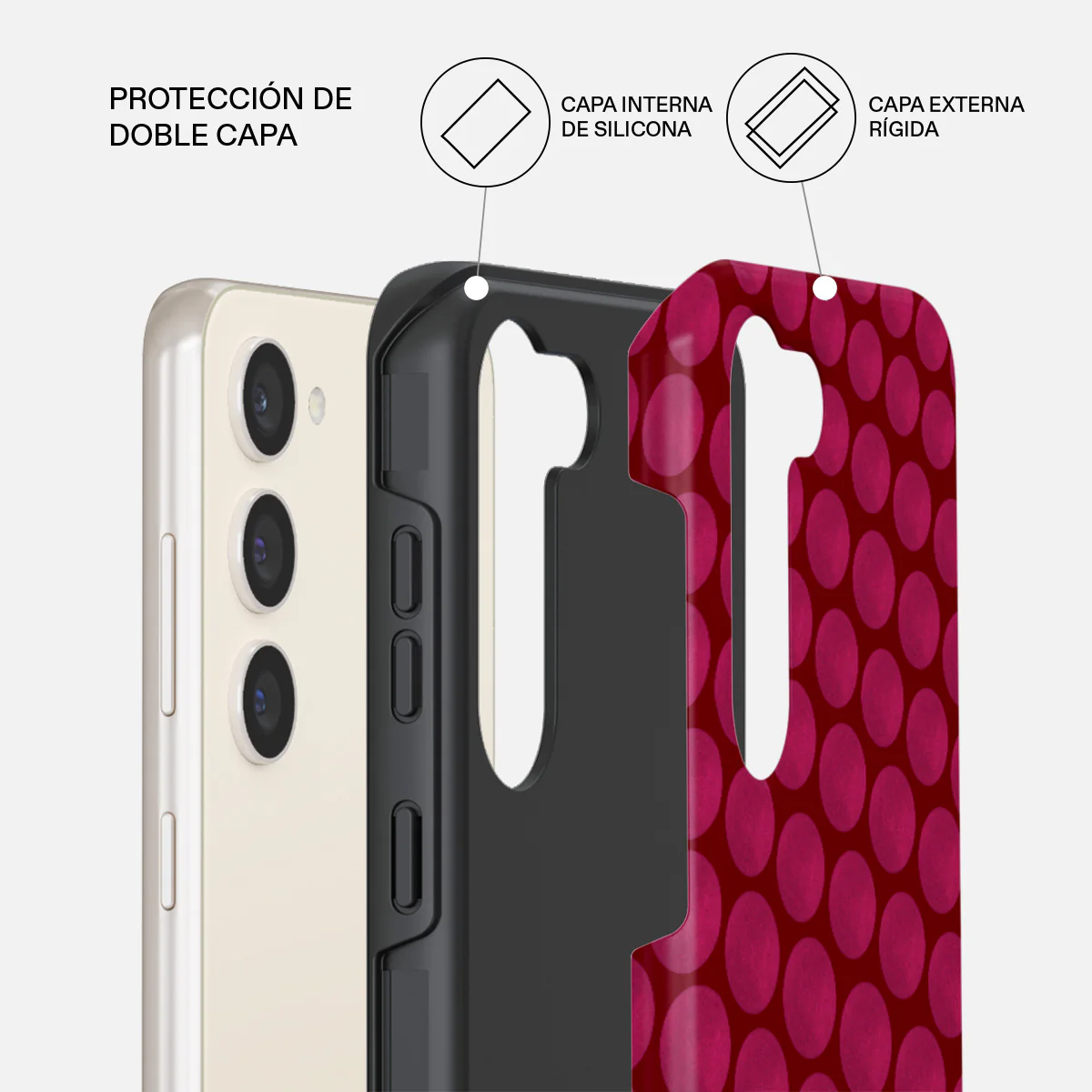 Reset Button - Samsung Galaxy S23 Funda - Image 2