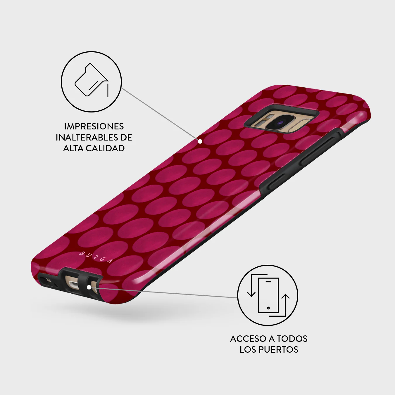 Reset Button - Samsung Galaxy S8 Funda - Image 7