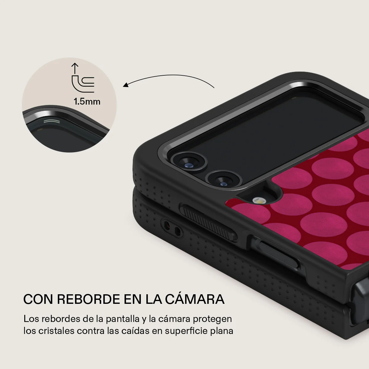 Reset Button - Samsung Galaxy Z Flip 4 Funda - Image 23