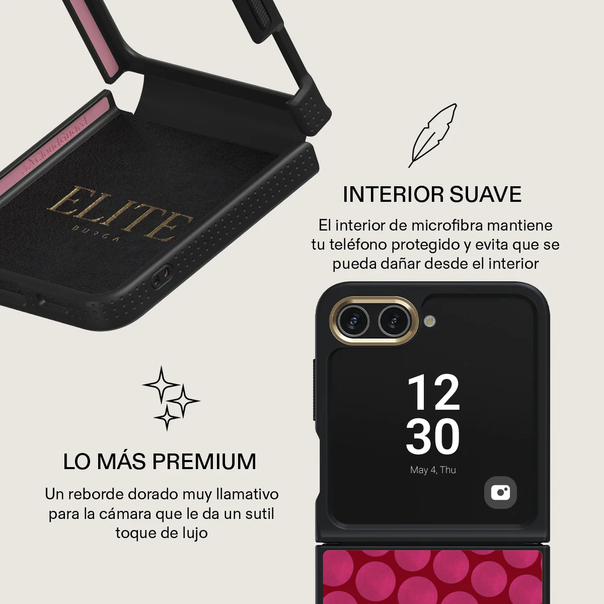 Reset Button - Samsung Galaxy Z Flip 5 Funda - Image 13
