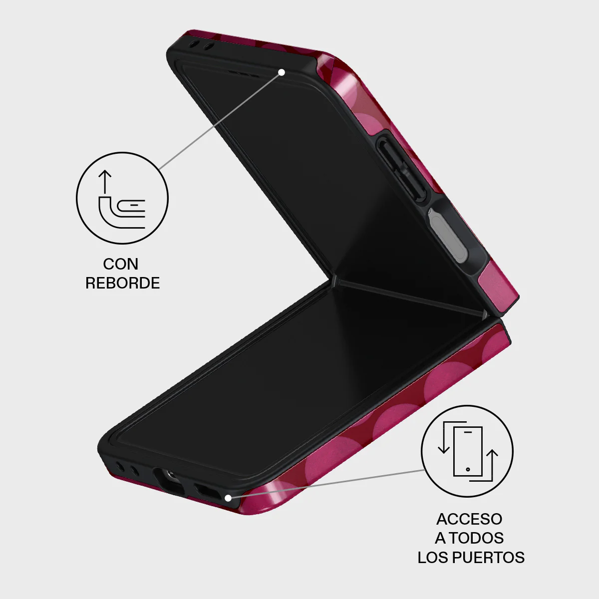 Reset Button - Samsung Galaxy Z Flip 7 Funda - Image 3