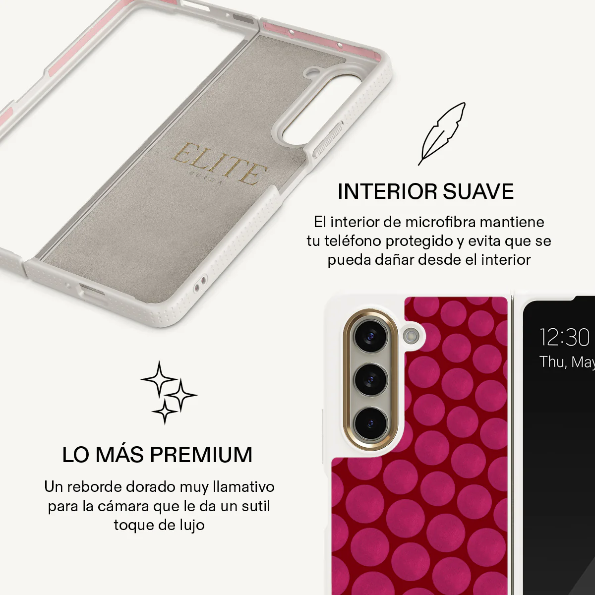 Reset Button - Samsung Galaxy Z Fold 5 Funda - Image 20