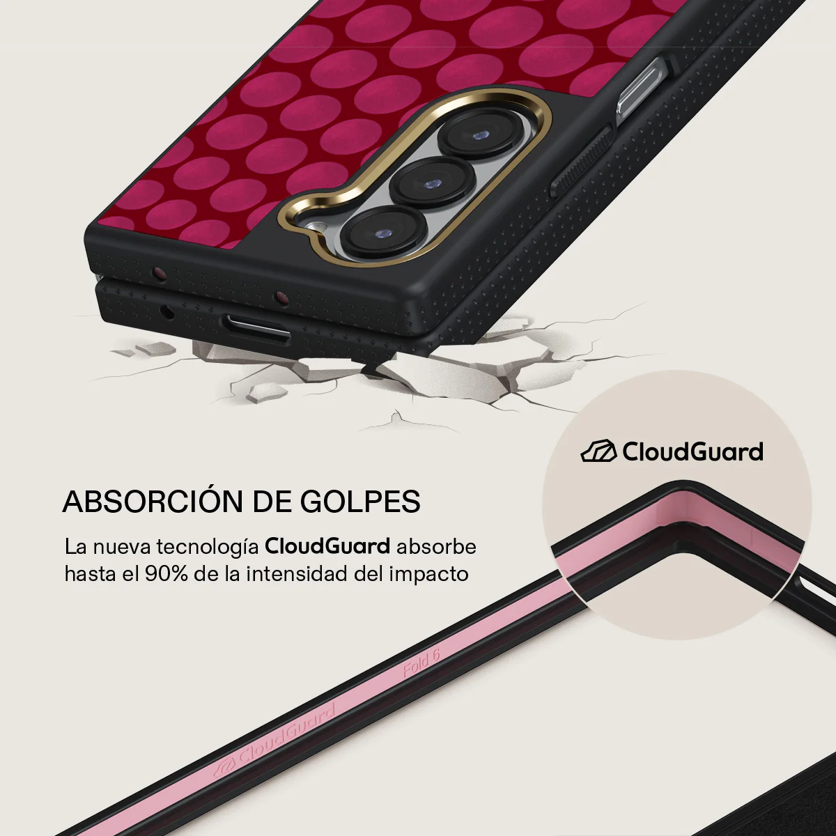Reset Button - Samsung Galaxy Z Fold 6 Funda - Image 3