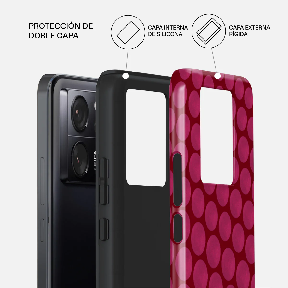 Reset Button - Xiaomi 13T Pro Funda - Image 2