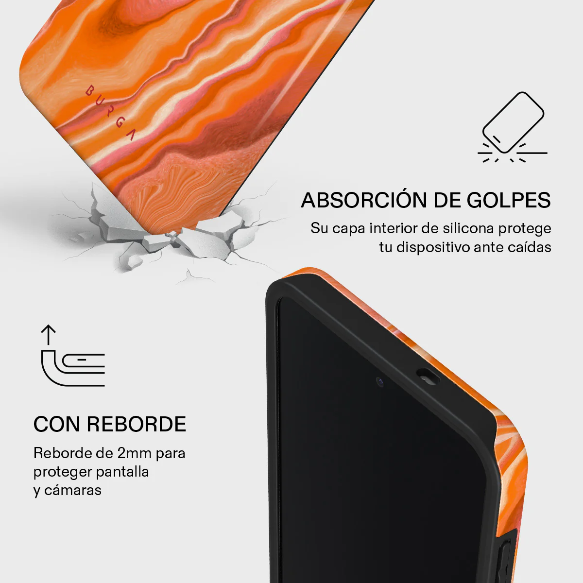 Retro Glow - Samsung Galaxy S25 FE Funda - Image 4
