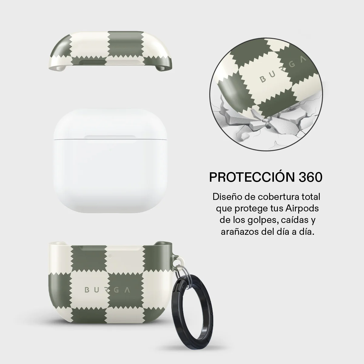 Retro Grid - AirPods 4 Funda - Image 2