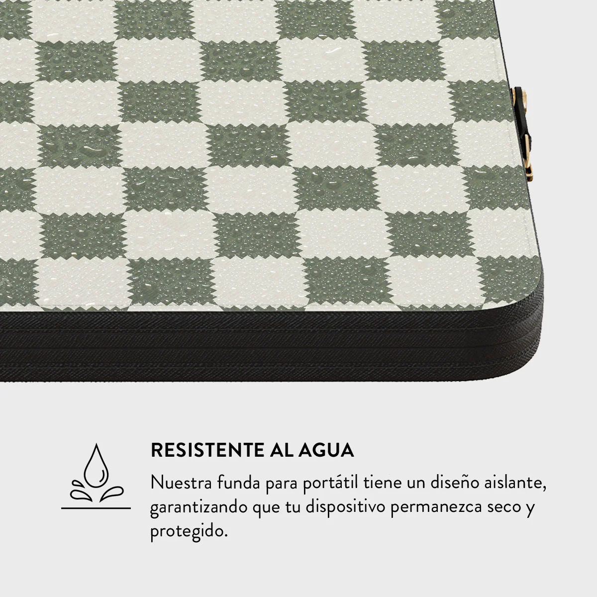 Retro Grid - Funda Portátil - Image 10
