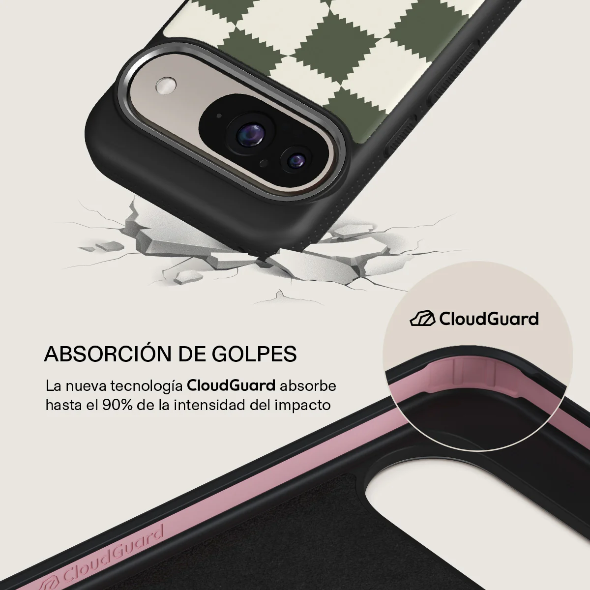 Retro Grid - Google Pixel 10 Funda - Image 14