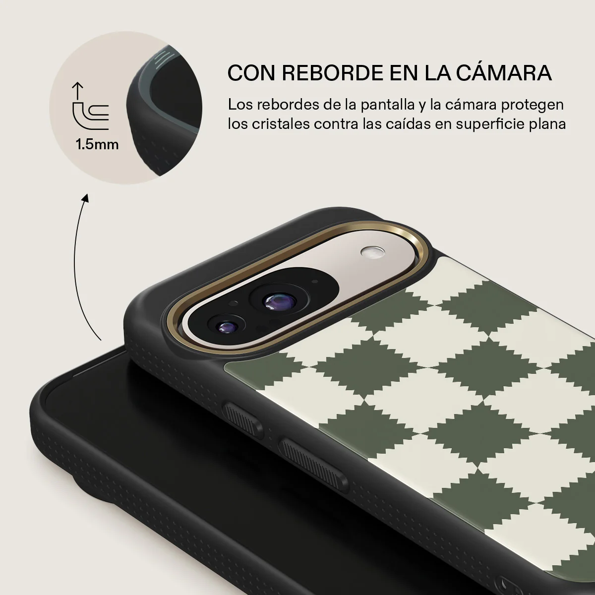 Retro Grid - Google Pixel 10 Funda - Image 8